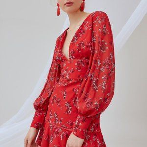 Keepsake Heart and Soul floral ruffle long sleeve